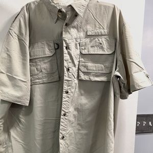 Natural Gear 2XL Short Sleeve Fishing Shirt Worn Once
